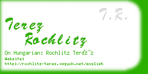 terez rochlitz business card